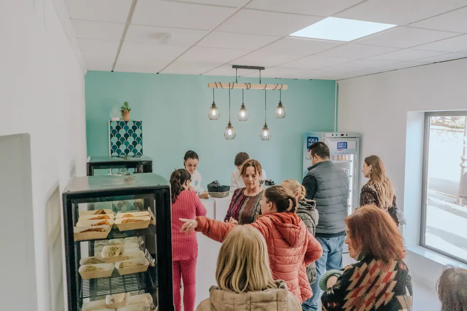 Atención en la tienda de El Paraíso de Andrea