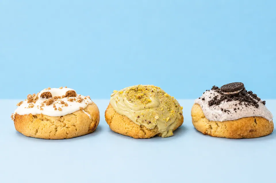 Surtido de cookies rellenas artesanas