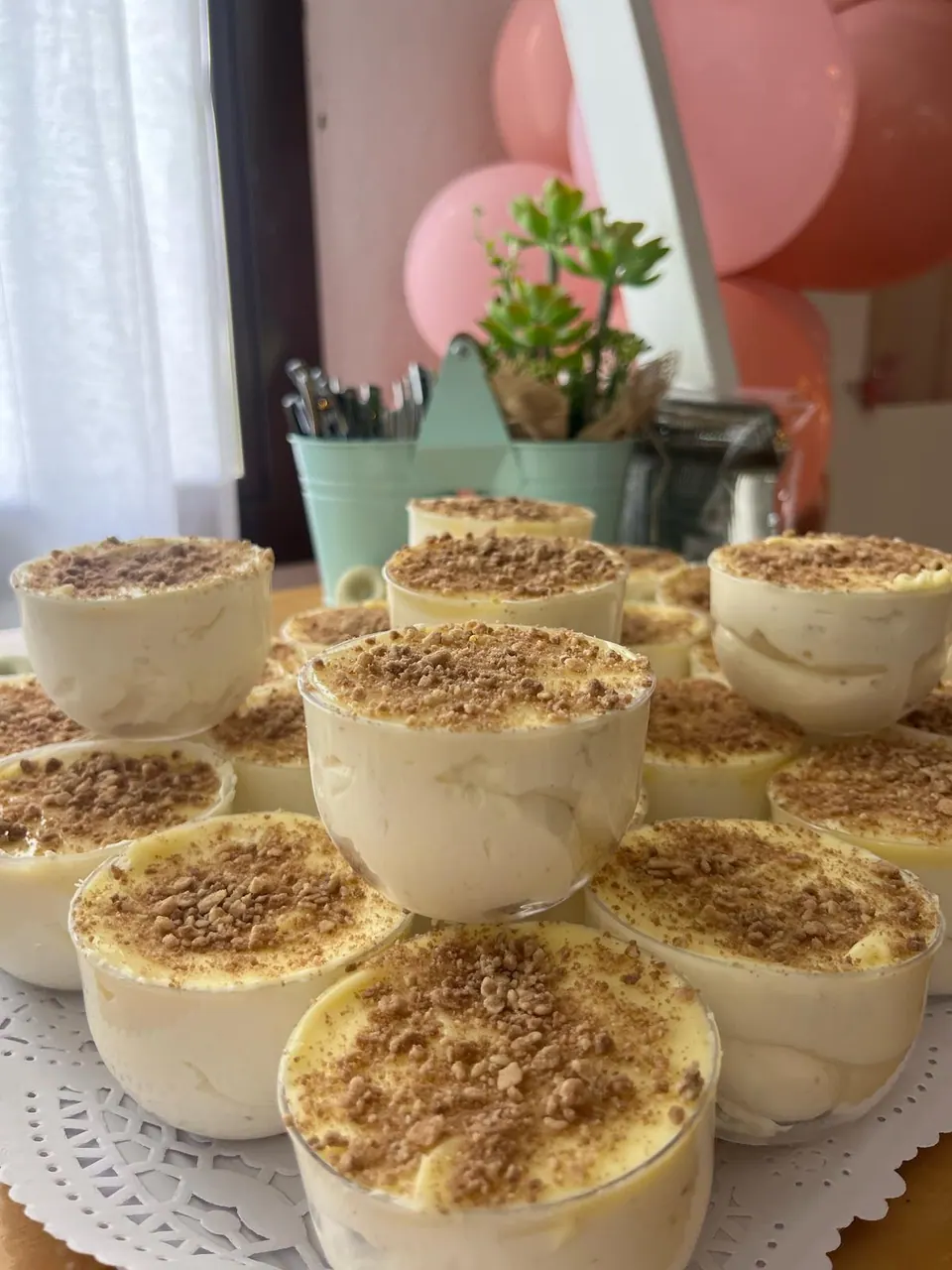 Minivasitos de Filipinos para mesa dulce de comunión